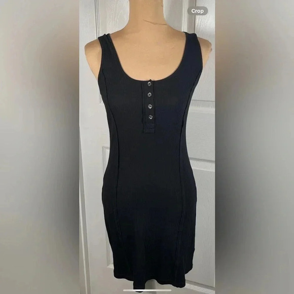 mittoshop | See It Through Black Ribbed Dress | NWT | Small - Picture 6 of 7
